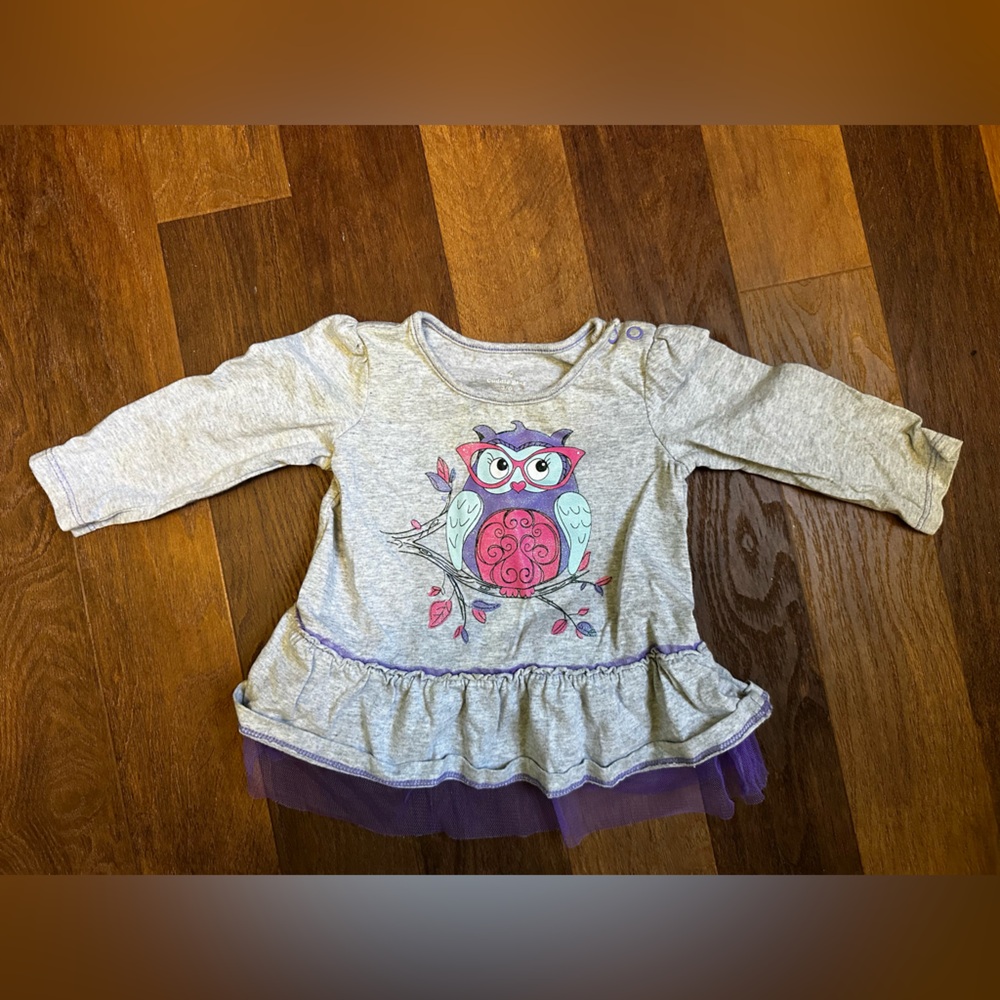 Owl long sleeve t-shirt